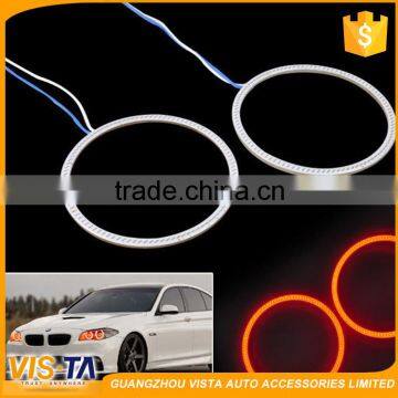 Factory price wholesale multi-color led ring light car angel eyes headlights halo ring