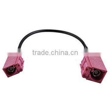 Violet FAKRA Female To Female Connector Cable Using RG174