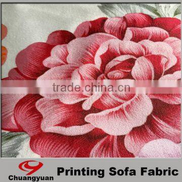 Colorful Printing fabric /beautiful flower printing curtain fabric