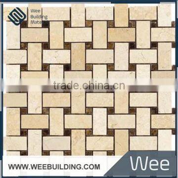 315x315 beige marble import from turkey stone mosaic