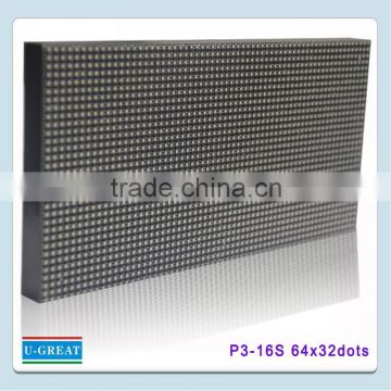 SMD2121 true color high quality p3 led module 192*96mm