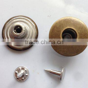 Sedex Audited Factory 2 Pillar Metal Jeans Button photo-2