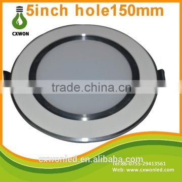 Round 9w led slim downlight aluminum & plastic ce saa ac85-265v smd indoor led downlights 2015