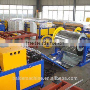 Sheet Metal 1.2mm Auto Rectangular Duct Production Line 3 photo-4