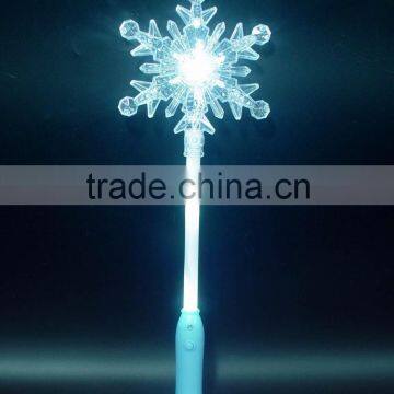 light up item Snowflakes stick with 9 flashing leds