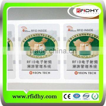 Best quality 3*8 layout 13.56mhz fudan f08 rfid inlay/rfid wet inlay