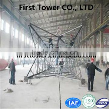 Four legged steel pipe tower from Chinese supplier