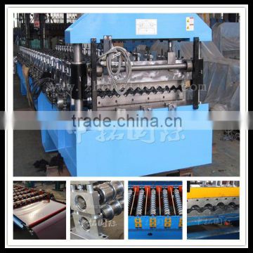 Automatic Galzed Corrugated Roofing Tile