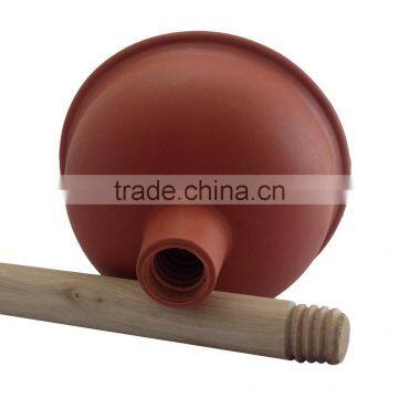 Toilet Plunger With Wood Handle photo-3