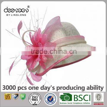 Lady Sinamay Hats For Church Wholesale Women Church Hat