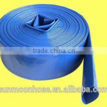 PVC Lay Flat Flexible Hose,2",2.5",3", 4'' 6'' 8'' 10'' and 12'' ,150psi~300psi,hose Fittings