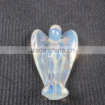 wholesale stones natural stones pretty shape angel yellow quartz