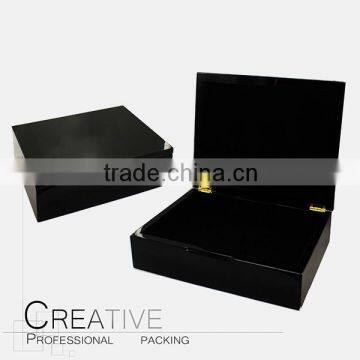 black perfume set box packaging box