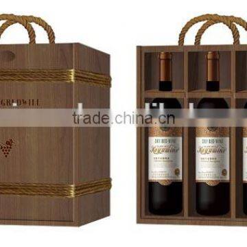 Customized High Grade Wooden Wine Box