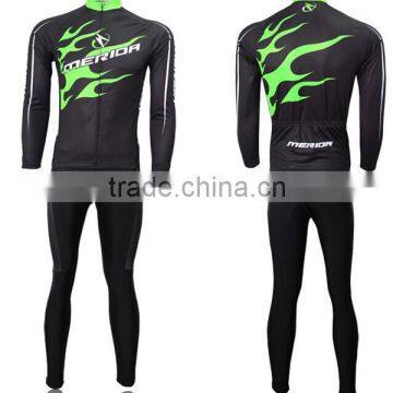 custom cycle jacket jersey wear and bib pants shorts for autumn or winter 2014 new design