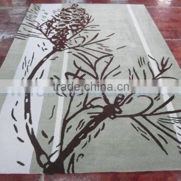 small flower design area rug