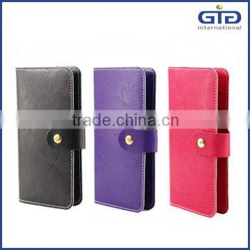 [GGIT] Wholesale Wallet Design of PU Leather mobile Phone Cover Case