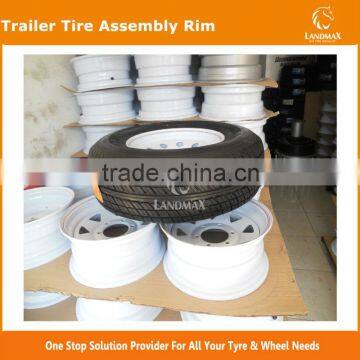 Trailer Tires 205/75R14 assembly with rim