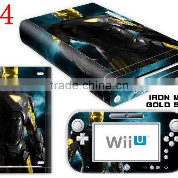 Factory Wholesale Skin Sticker Decal for Nintendo Wii U Controller Cover OEM Welcome