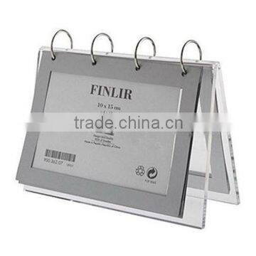 OEM injecton factory in xiamen plastic cover for desk calendar