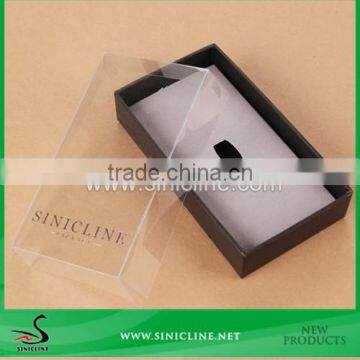 Sinicline Luxury Package Tie Box With Transparent Window for Gift photo-4