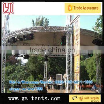 light truss display system for exhibition truss