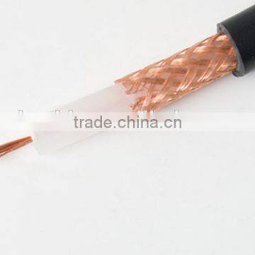 Foam PE insulation PVC Jacket impedance 75 Ohm CCTV cable