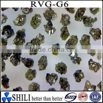 Manufacturing industrial rough diamond RVG powder