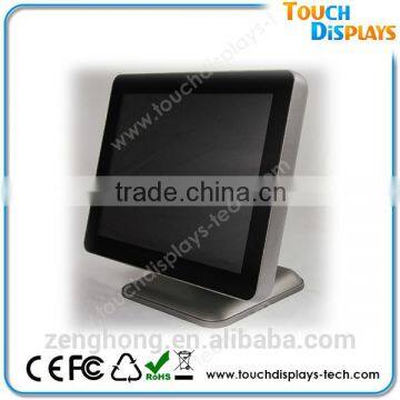 touch screen lcd,15" zero bezel touch all in one pos,nfc payment terminal,restaurant equipment