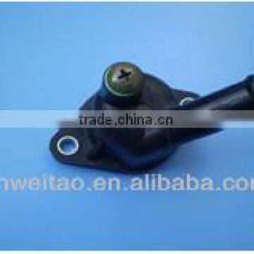 Redirected thermostatic valve cover