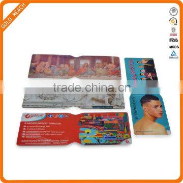 Business Card Use and Crystal PVC Material Plastic Card Holder