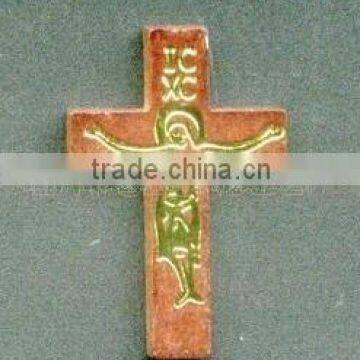 Catholic Cross (Wood craft/gift in laser cut&engraving)