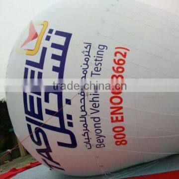 PVC hot air shape balloon with logo printing for party/advertising