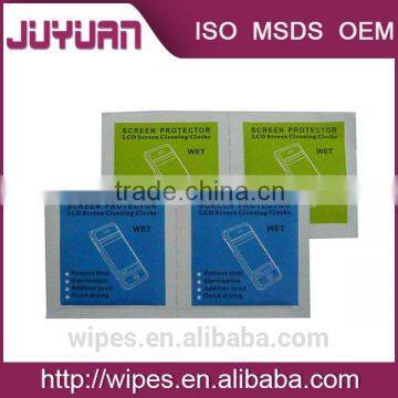 disposable alcohol cleaning mobile phone wipes