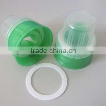 PP plastic screw cap,plastic closure for softener bottle