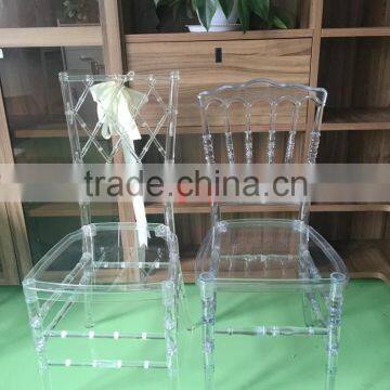 Discount factory price clear wedding tiffany chair for sale