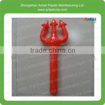 Inflatable Stick Trident Birthday Party Favor Red Demon Devil Trident Pitchfork Big Halloween Costume Accessory Weapon 44inch N photo-3