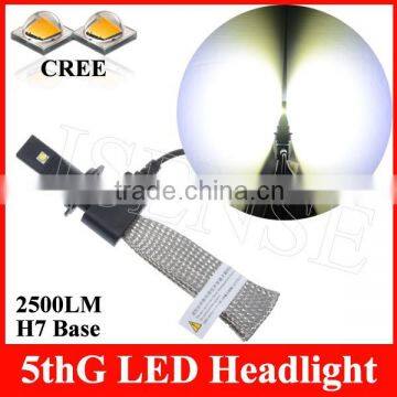 LED HEAD LIGHT 2500LM H7 ORIGINAL TUNGSTEN LAMP SHAPE