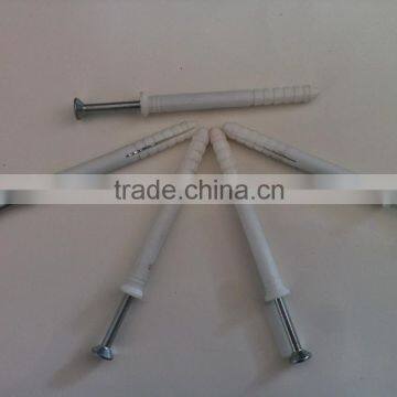 High Quality Low Price Nylon Fixing Anchor With Nail Screw
