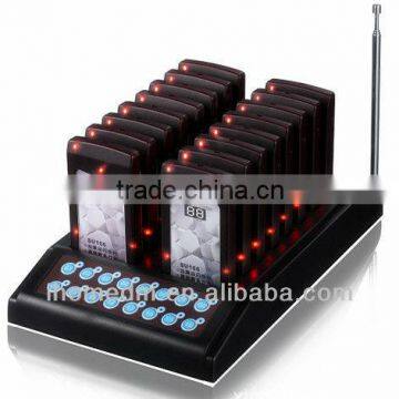 service equipment queuing ordering system restaurant wireless pager