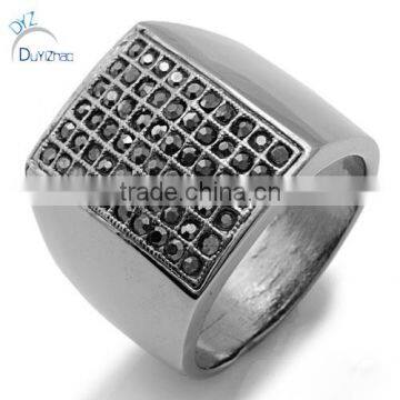 iced out hip hop fringer ring