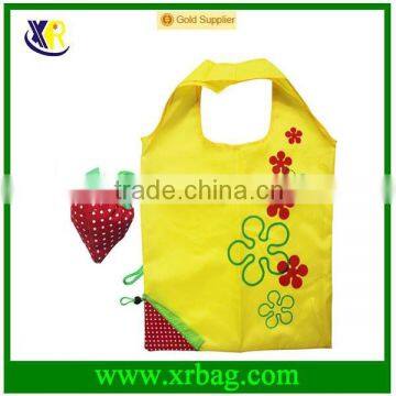 Custom cheap polyester foldable shopping bag