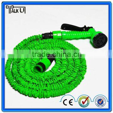 Magic flexible expandable spray nozzle garden water hose, as seen on tv retractable 2 layers latex water garden hose