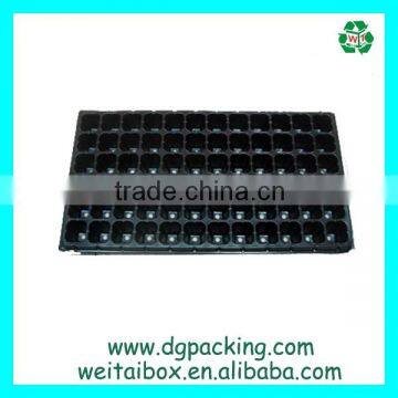 high quality rectangular variety of black plastic seedling tray