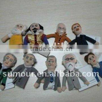 Professional Image Plush Finger Puppet