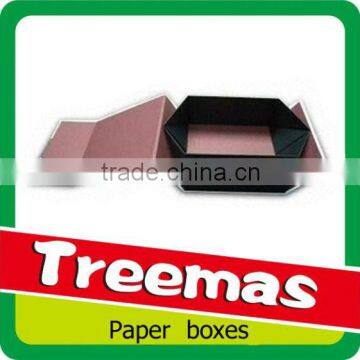 Paper folding collection box with magnet rigid structure pack for tea, jewelry, sundries, cosmetic supplier in Guangzhou China