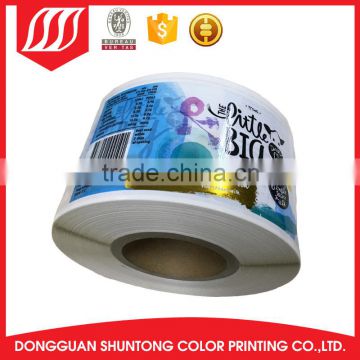 best selling die cut packaging label