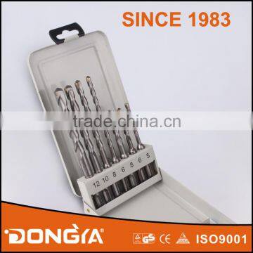 Iron Case Seven Pcs Set SDS Plus Hammer Drill Bit Set