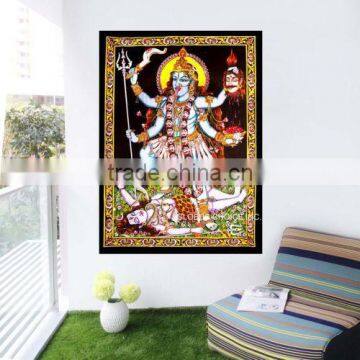 Hindu Goddess Kali Art Decor Tapestry