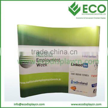 Custom Cardboard Material POP Up Trade Show Displays, Paper Wall Display
